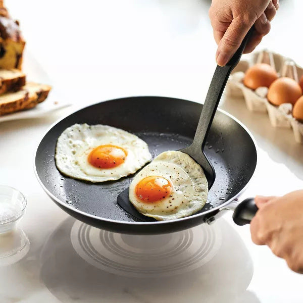 12pc Nonstick Aluminum Cookware Set with Prestige Tools Doba